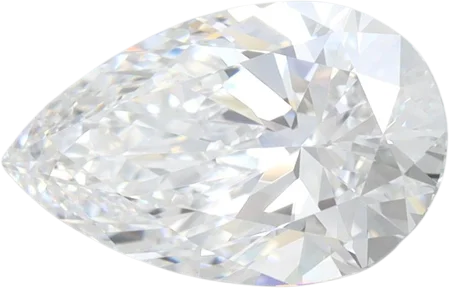 2.08 Carat D VVS2 Pear Lab Diamond