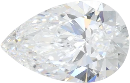 2.1 Carat D VVS2 Pear Lab Diamond