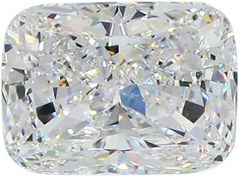 2.15 Carat E VS2 Elongated Cushion Natural Diamond