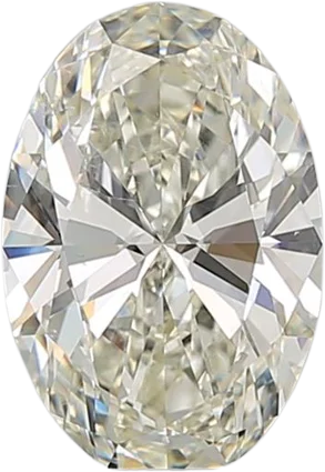 2.2 Carat K SI1 Oval Natural Diamond