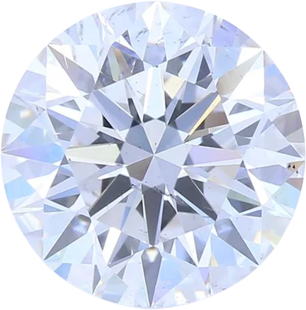 2.24 Carat F SI1 Round Lab Diamond