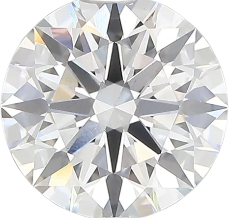 2.37 Carat D vs1 Round Lab Diamond