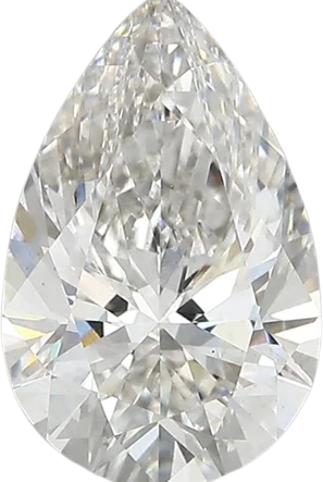 2.39 Carat F vs1 Pear Lab Diamond