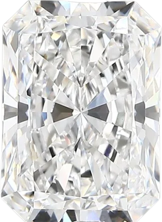 2.42 Carat E vs1 Radiant Lab Diamond