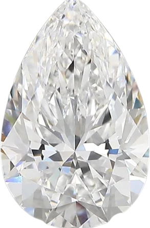 2.47 Carat D vvs2 Pear Lab Diamond