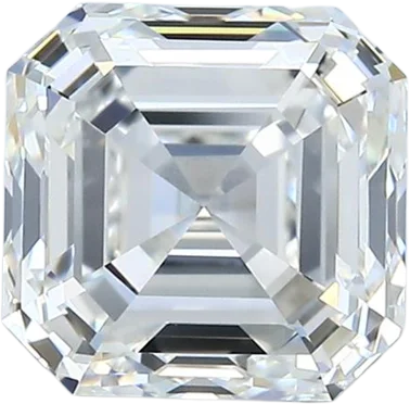 2.5 Carat G VVS2 Asscher Natural Diamond