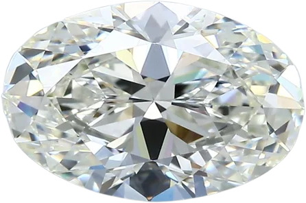 2.5 Carat K VVS1 Oval Natural Diamond