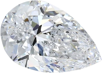 2.5 Carat D VS1 Pear Natural Diamond