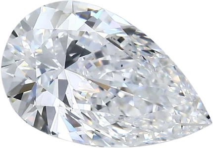 2.5 Carat E VS2 Pear Natural Diamond