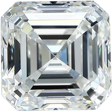 2.51 Carat H VS1 Asscher Natural Diamond