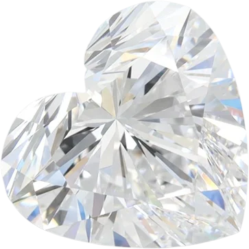 2.51 Carat D VVS1 Heart Lab Diamond