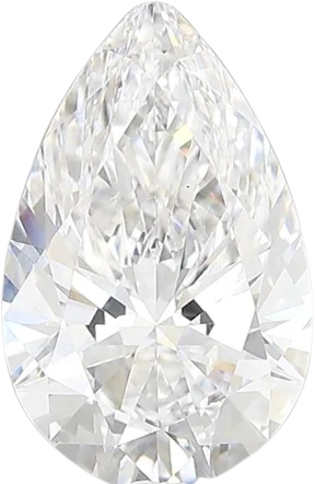 2.52 Carat D vs1 Pear Lab Diamond