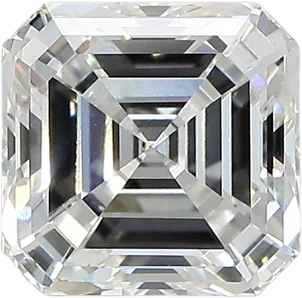 2.57 Carat E VVS2 Asscher Lab Diamond