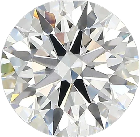 2.61 Carat D vs2 Round Lab Diamond