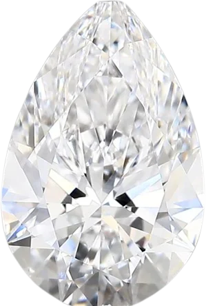 2.66 Carat D vvs2 Pear Lab Diamond