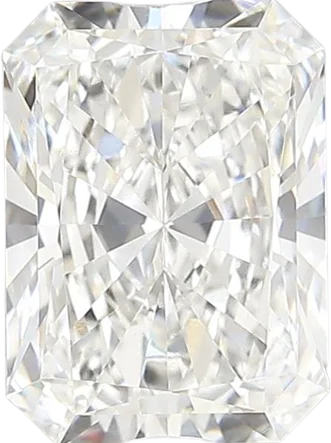 2.66 Carat F vvs2 Radiant Lab Diamond