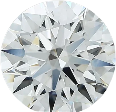 2.66 Carat F VVS2 Round Lab Diamond