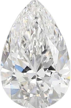 2.67 Carat D vvs2 Pear Lab Diamond