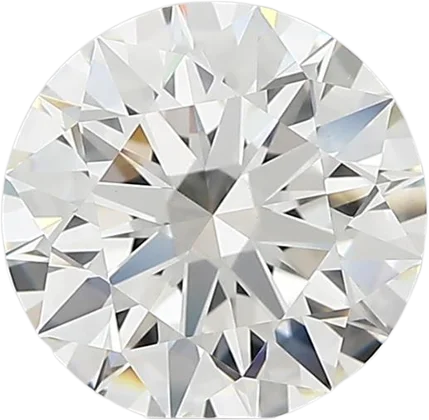 2.69 Carat F VVS2 Round Lab Diamond