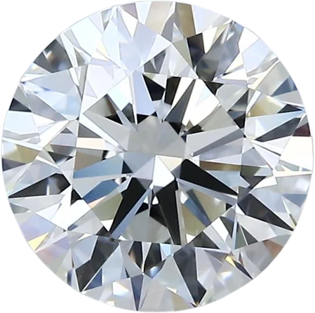 2.71 Carat H VVS1 Round Natural Diamond