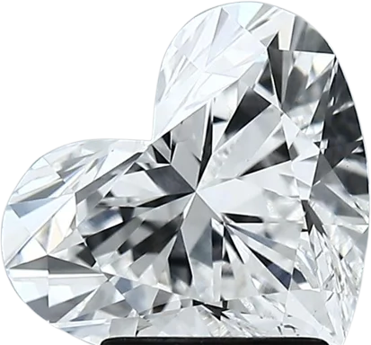 2.76 Carat E VVS2 Heart Lab Diamond