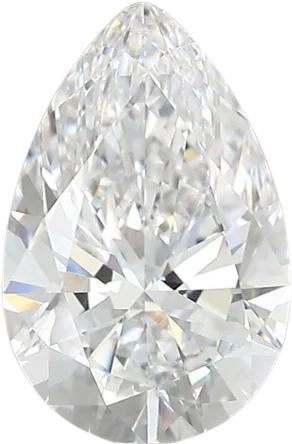 2.77 Carat D vvs2 Pear Lab Diamond