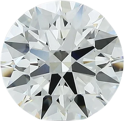 2.81 Carat H VVS2 Round Lab Diamond