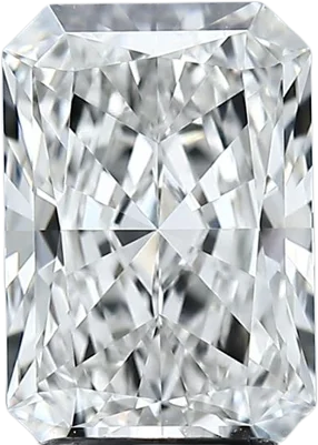 2.86 Carat F VVS1 Radiant Lab Diamond