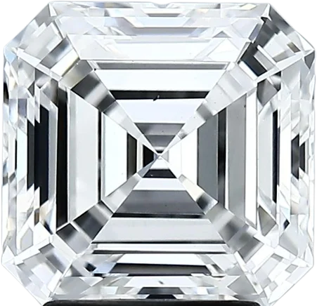 3 Carat E VS2 Asscher Lab Diamond