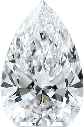 3.03 Carat D VS2 Pear Lab Diamond