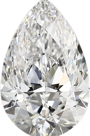 3.17 Carat D vvs2 Pear Lab Diamond