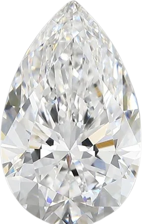 3.21 Carat E vvs2 Pear Lab Diamond