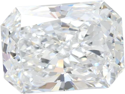 3.21 Carat D VVS1 Radiant Lab Diamond