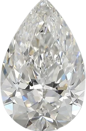 3.3 Carat F vvs2 Pear Lab Diamond