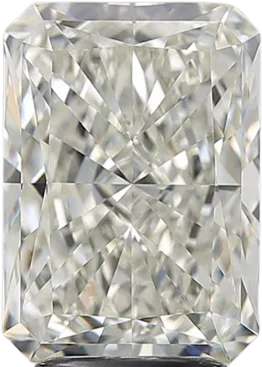 3.57 Carat J IF Radiant Natural Diamond