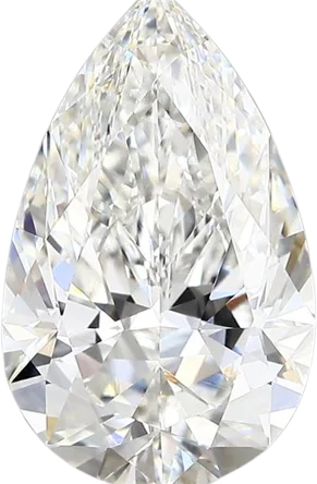 3.68 Carat G vvs1 Pear Lab Diamond