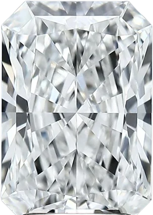 3.81 Carat E VVS2 Radiant Lab Diamond