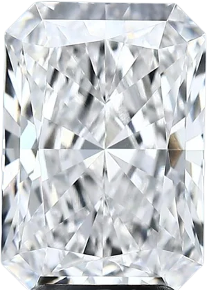 3.98 Carat F VVS1 Radiant Lab Diamond