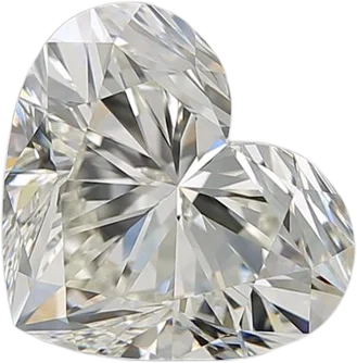 4.01 Carat I VVS2 Heart Natural Diamond