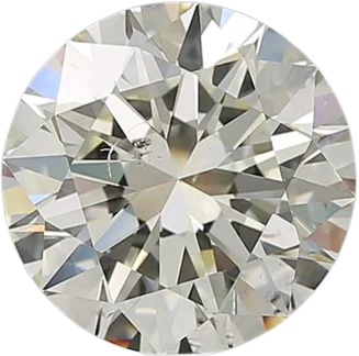 4.01 Carat L SI1 Round Natural Diamond