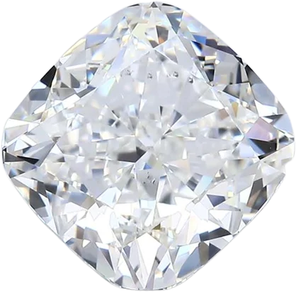 4.16 Carat F VS2 Cushion Natural Diamond