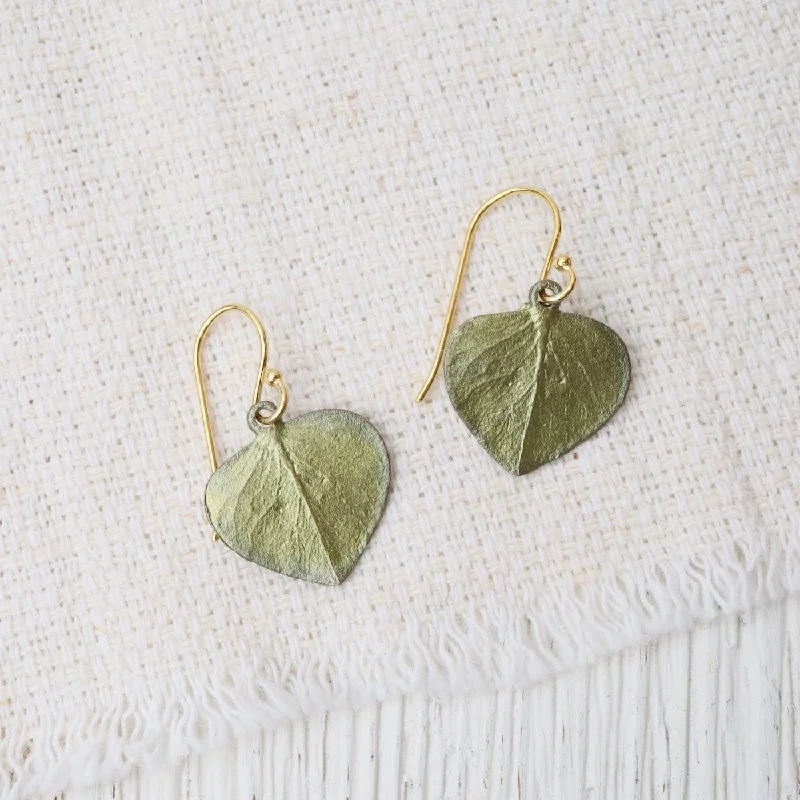 Eucalyptus Leaf Earrings