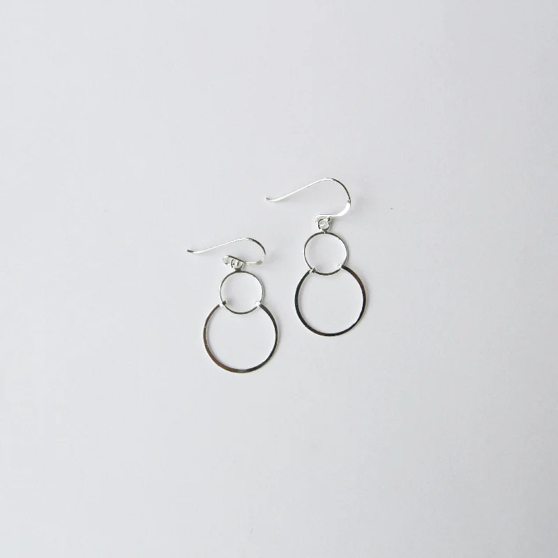 Two Circles Dangle Earring