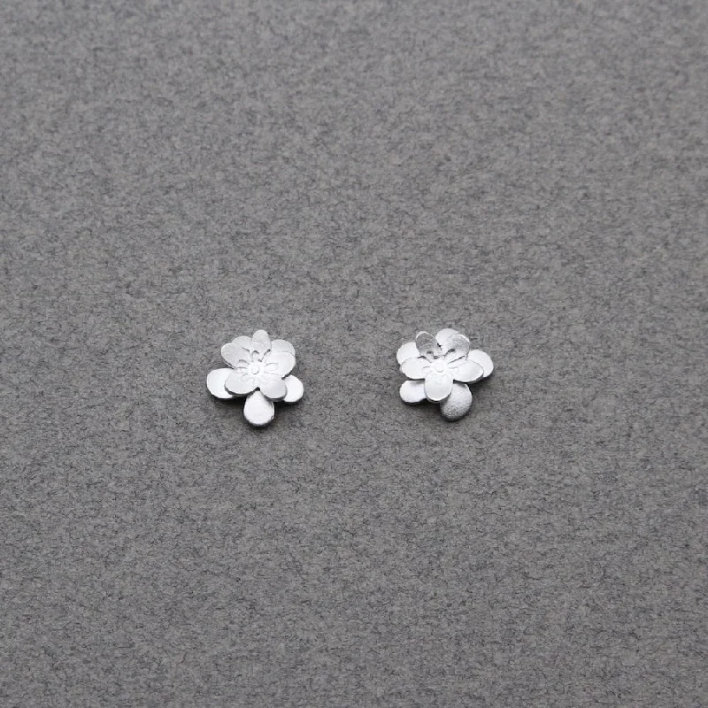 Sakura 3D Post Earring